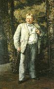 Ernst Josephson Portratt av Carl Skanberg oil painting on canvas